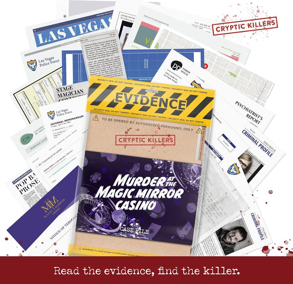 Cryptic Killers - Murder At The Magic Mirror Casino