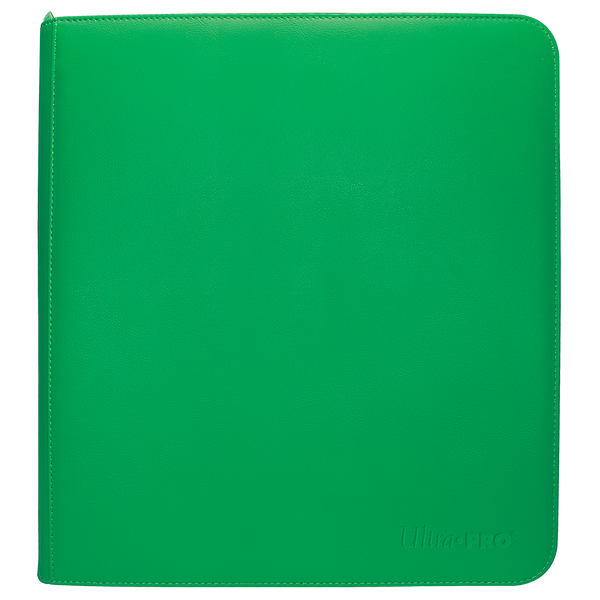 Vivid Green 12-Pocket Zippered PRO-Binder