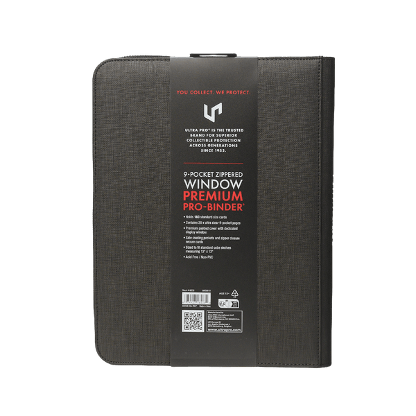 9-Pocket Zippered Window Premium PRO-BINDER®