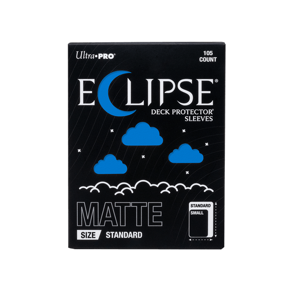 ECLIPSE® Matte Standard DECK PROTECTOR® Sleeves: Pacific Blue - 105ct