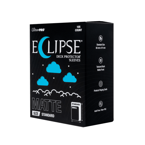 ECLIPSE® Matte Standard DECK PROTECTOR® Sleeves: Sky Blue - 105ct