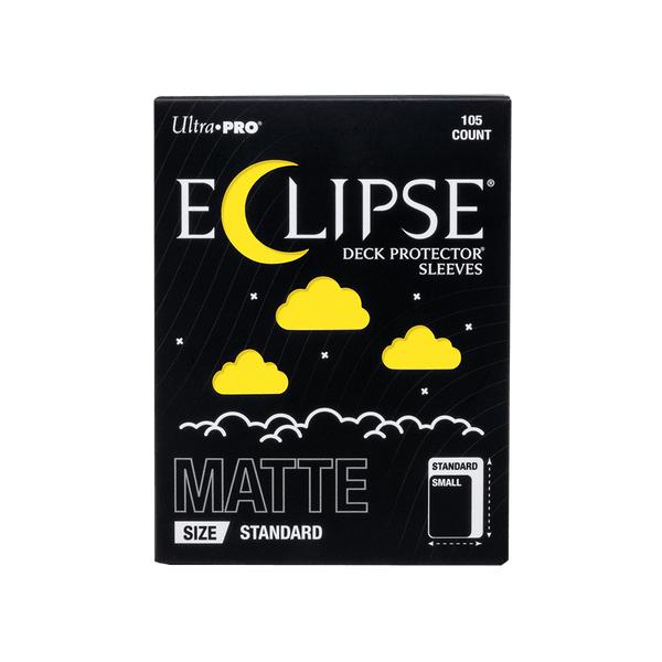 ECLIPSE® Matte Standard DECK PROTECTOR® Sleeves: Lemon Yellow - 105ct