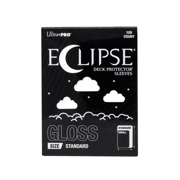 ECLIPSE® Gloss Standard DECK PROTECTOR® Sleeves: Arctic White - 105ct