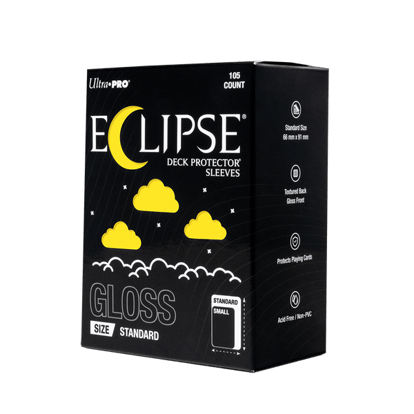 ECLIPSE® Gloss Standard DECK PROTECTOR® Sleeves: Lemon Yellow - 105ct