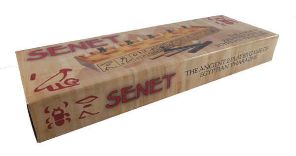 Senet Board Game color box