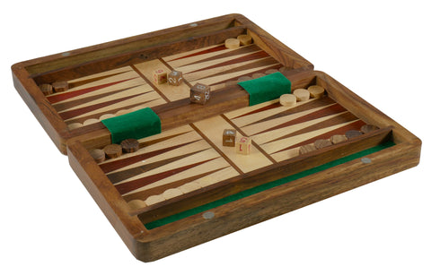 Backgammon - 10"x6" Folding Backgammon