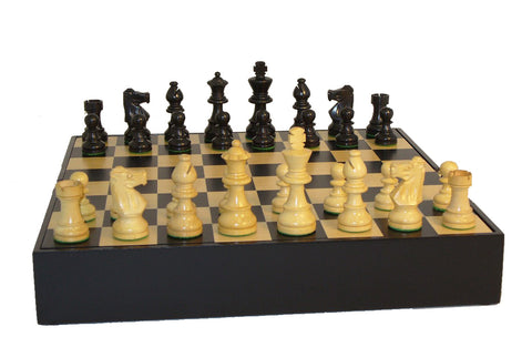 Chess Set - Black French in Chest