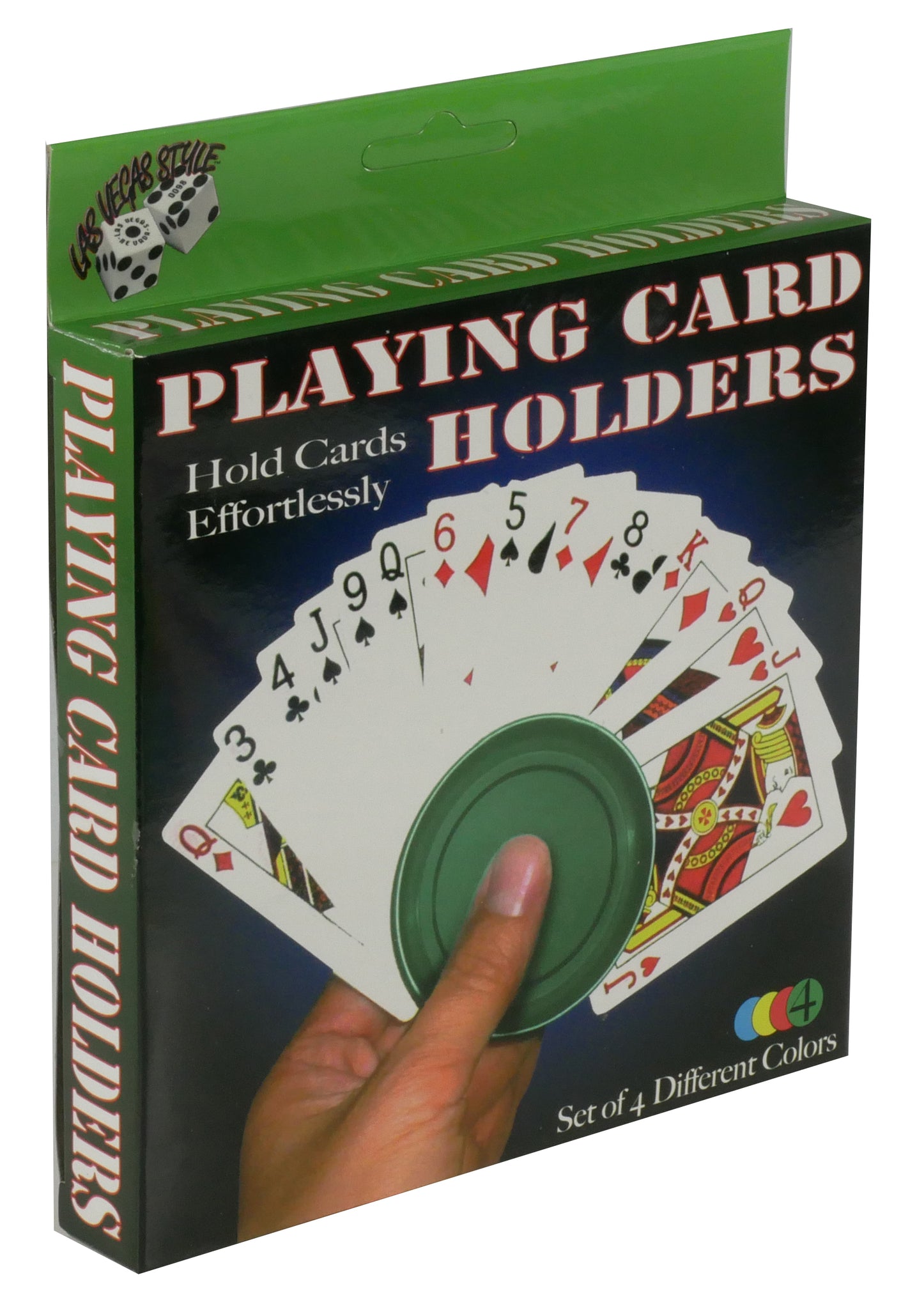 Casino- Playing Card Holder - Set of 4