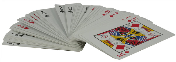 Casino- Giant Playing Cards (Red&Blue Decks)