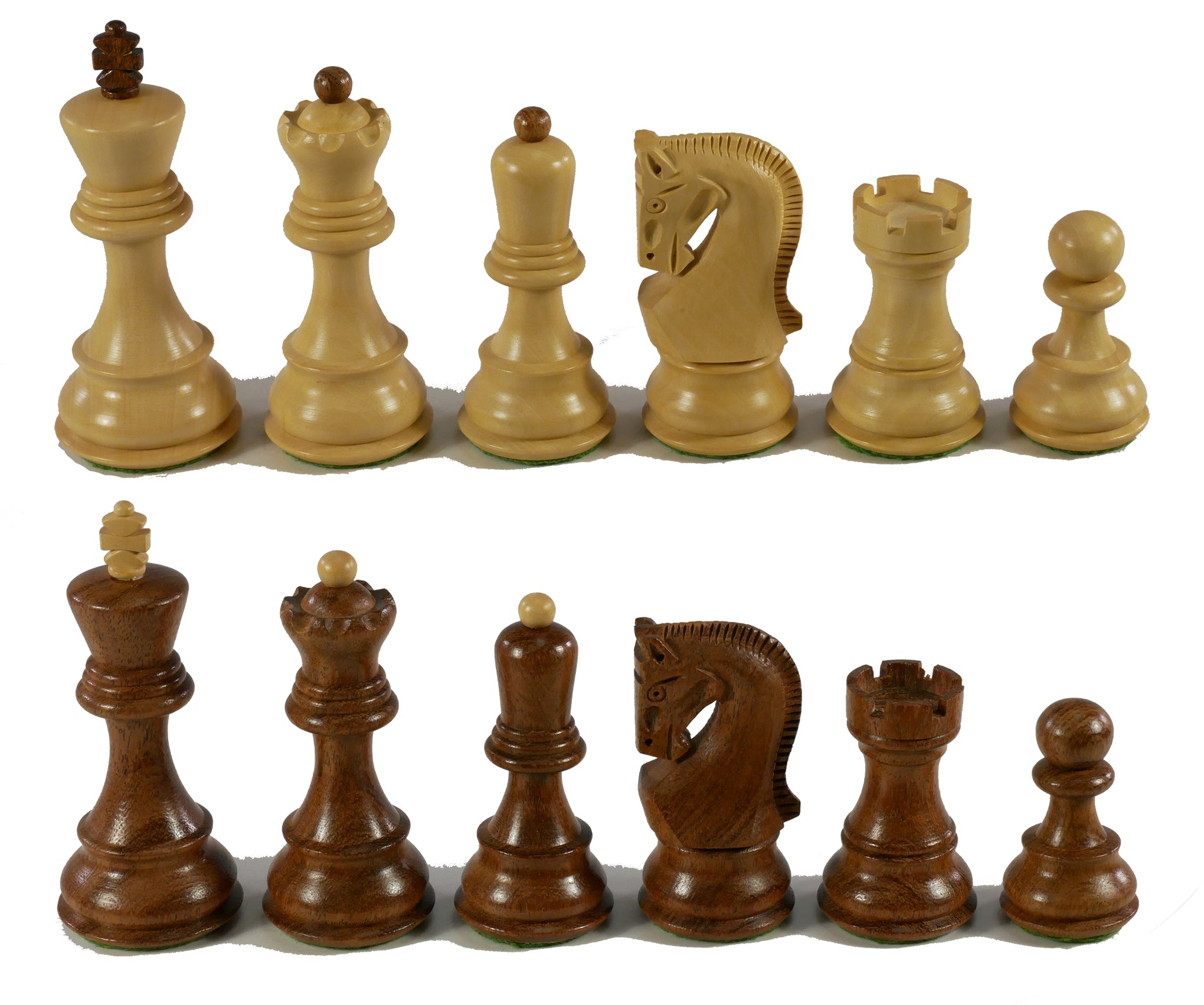 Chess Pieces - Kikkerwood Old Russian Opposite Tops