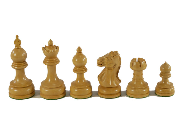 Chess Pieces - 3.75" New Taj Sheesham Chess Pieces