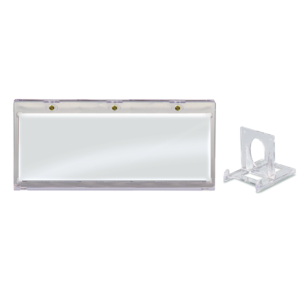 187mm Double Booklet Card UV ONE-TOUCH® Magnetic Holder
