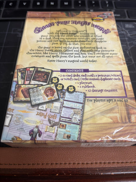 Harry Potter Trading Card Game - Two-Player Starter Set (Sealed, 2001)