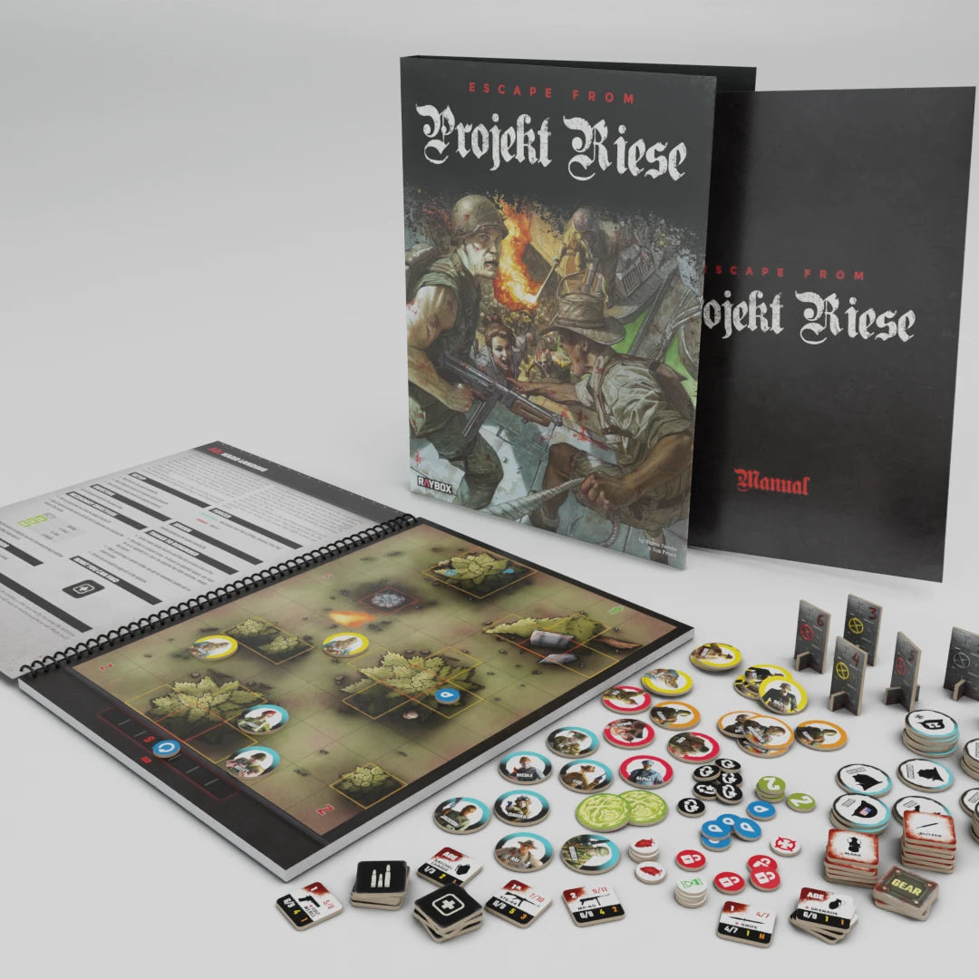 Raybox - Escape From Projekt Riese Book Set