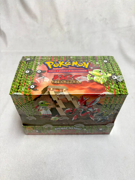Pokemon Neo Discovery Deck a Theme Display FRENCH (FACTORY SEALED)