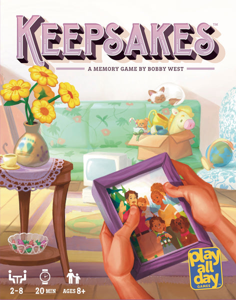 Keepsakes A Memory Game by Bobby West Cover
