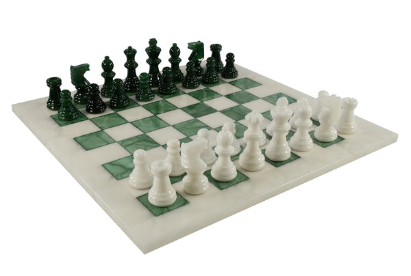 Chess Set in Alabaster