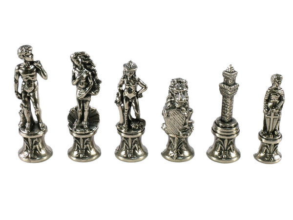 Chess Pieces - Florence Metal Chess Pieces