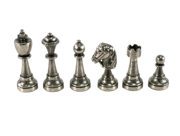 Chess Pieces - Staunton Metal - 70M