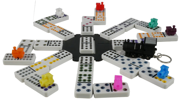 Dominoes - Double 12 Mexican Train Set