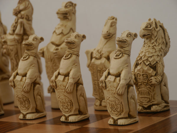 Chess Pieces - 5.8" Royal Beasts Resin Chess Pieces