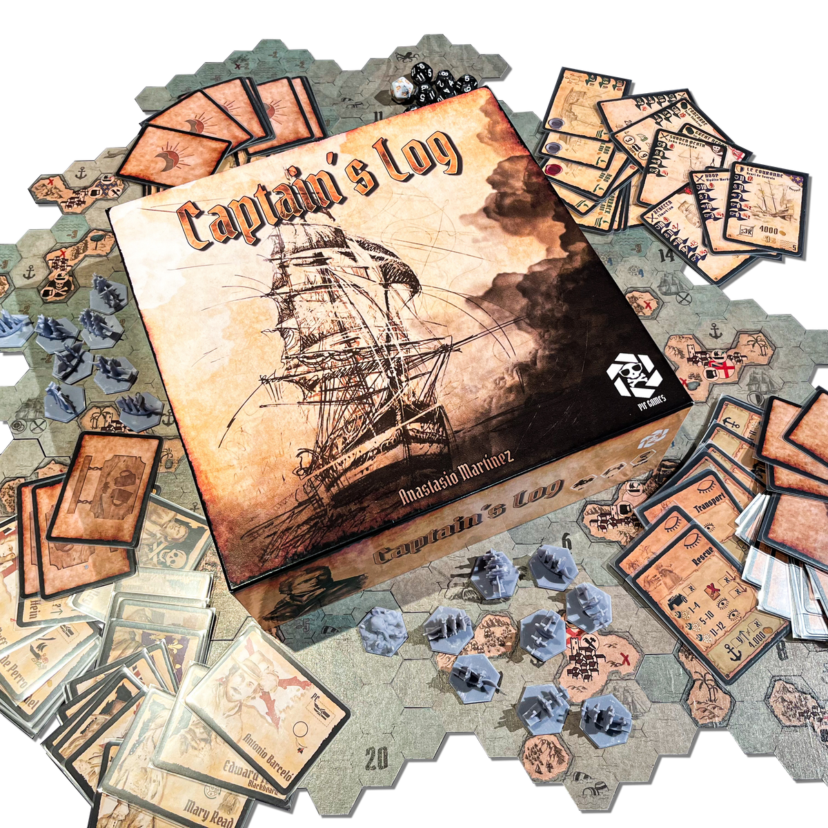 Present is Future Games Captain's Log - Pirates, Corsairs, and Navy fr ...