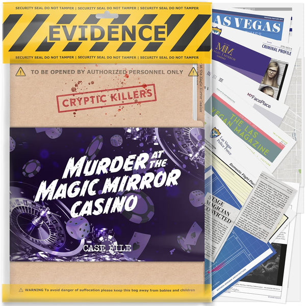 Cryptic Killers - Murder At The Magic Mirror Casino