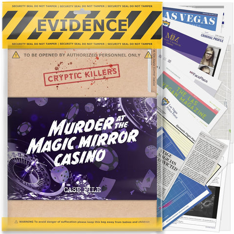 Cryptic Killers - Murder At The Magic Mirror Casino
