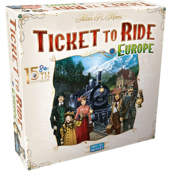 Ticket To Ride Europe 15th Anniversary Edition
