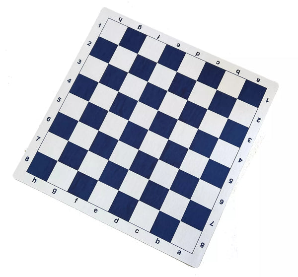 Chess Mat - 20" Blue & White Mouse Pad Chess Mat