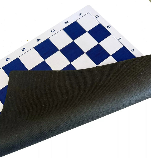 Chess Mat - 20" Blue & White Mouse Pad Chess Mat