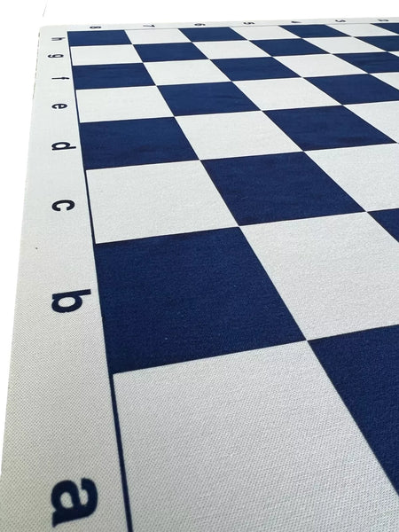 Chess Mat - 20" Blue & White Mouse Pad Chess Mat