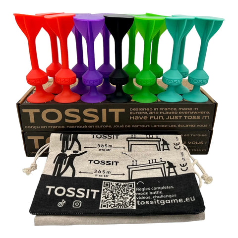 TOSSIT - X2 Edition - Red/Cyan - Purple/Green