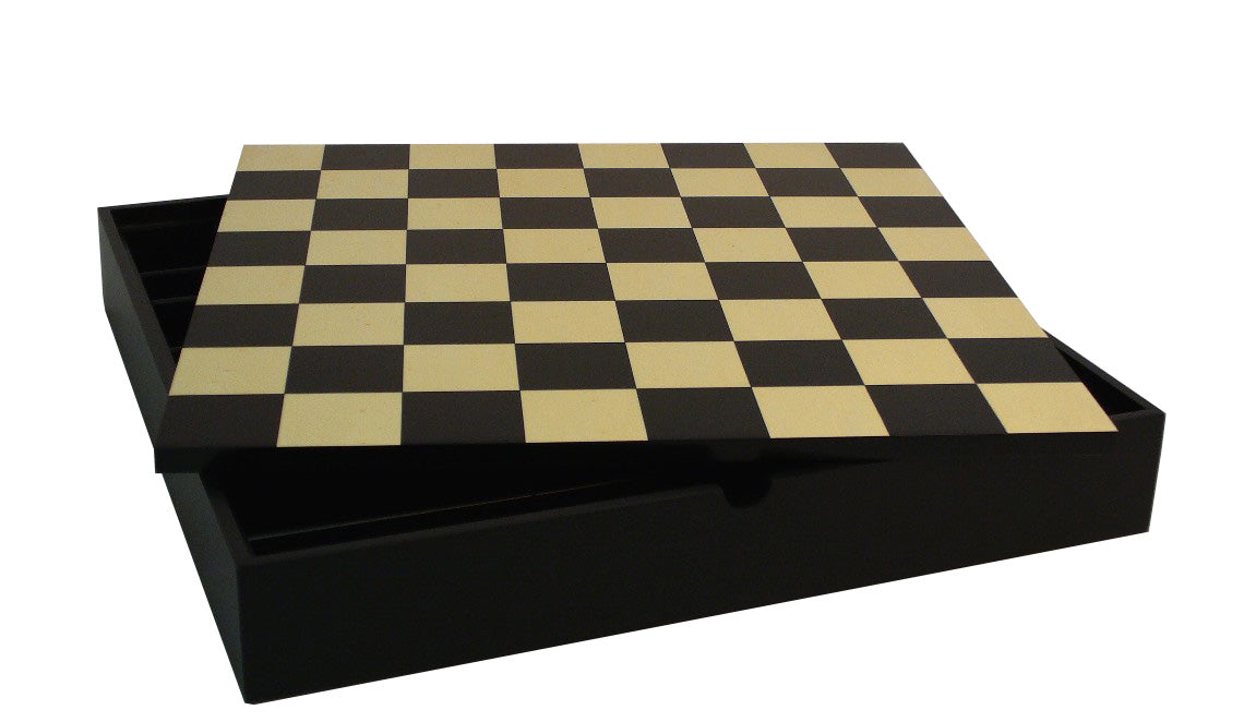 Chess Chest - 16.25 Black and Maple