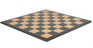 Chessboard - Black and Birdseye Maple veneer - 17.25" - 50440BBM
