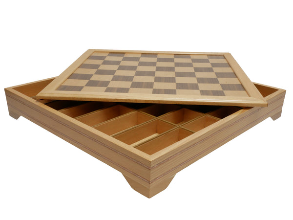 Chess Board - Inlaid Beechwood Chest