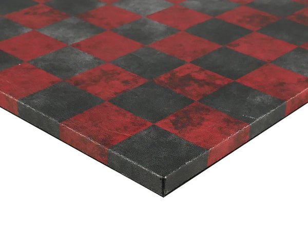 Chess Board - 14.5" Faux Leather Chess Board
