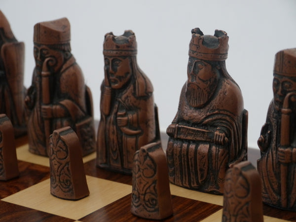 Chess Pieces - Metal Isle of Lewis - 3.5"