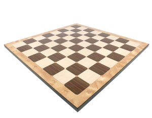 Chess Board - Rustic Walnut Alpha-Numeric Decoupage Board