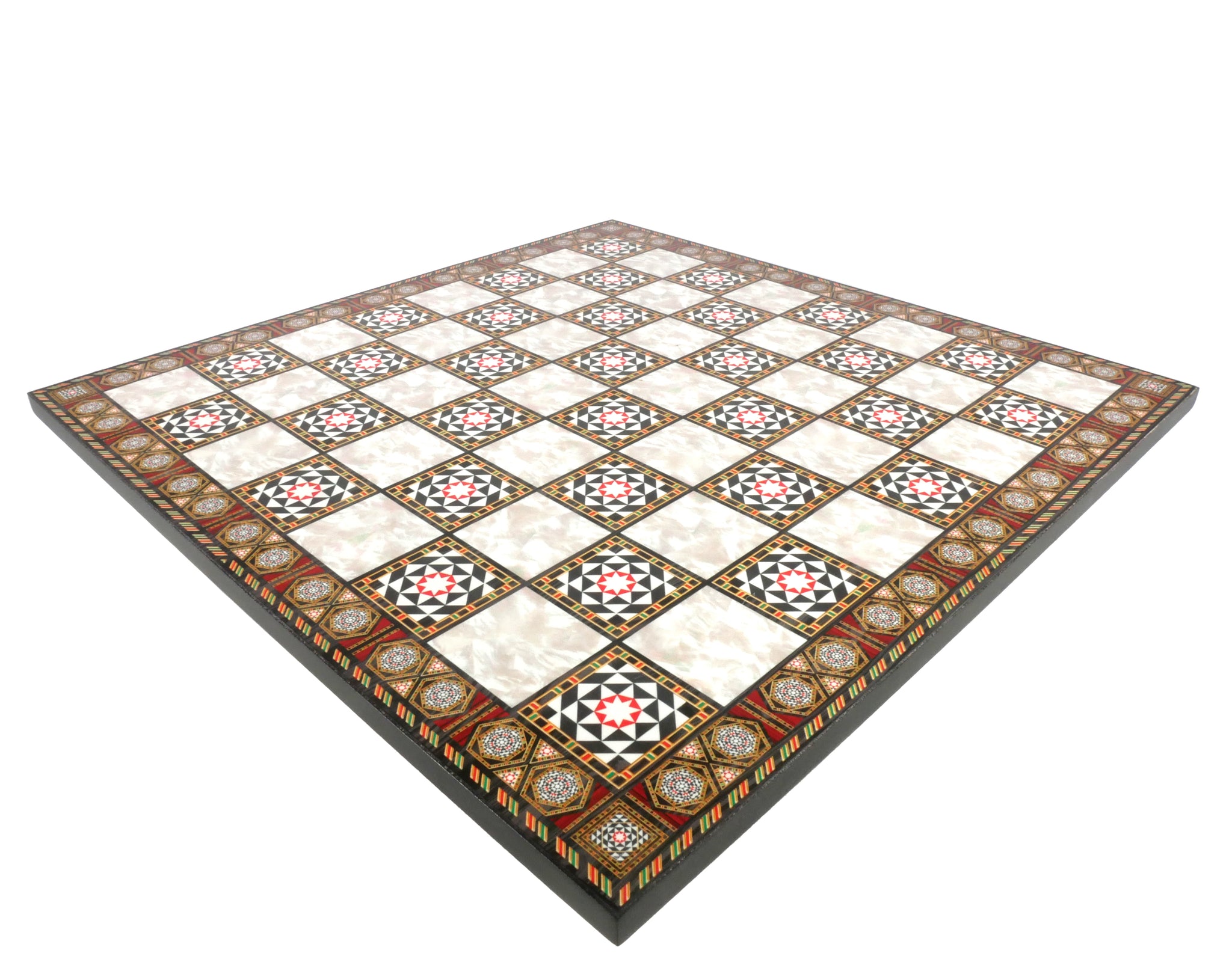 Chess Board - Decoupage Mosaic Design 14"