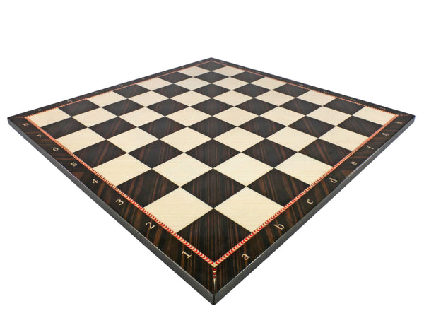 Chess board - Wood Grain Alpha Numeric Decoupage