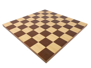 Chess Board - 14" Dark Rosewood/Maple Basic Board
