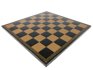 Chess Board - 15" Faux Leather Chess Board