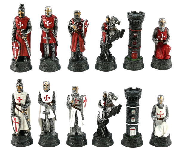 Chess Pieces - Resin - Crusade IV