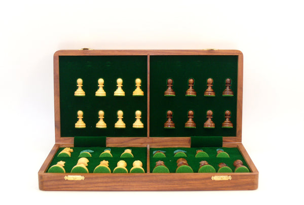 Chess Set - 18" Sheesham Folding Set